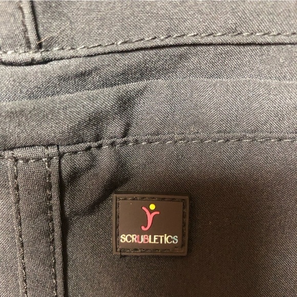 Scrubletics Black Work Pants Size Medium - Picture 4 of 10